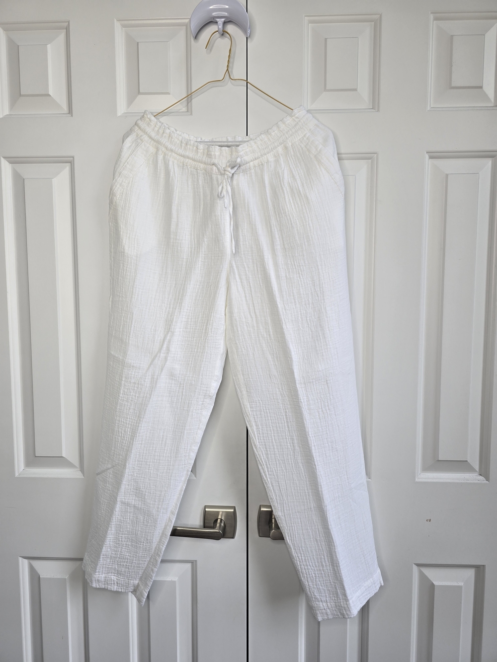 NWT Tommy Bahama White Island Gauze Pull-On Pants